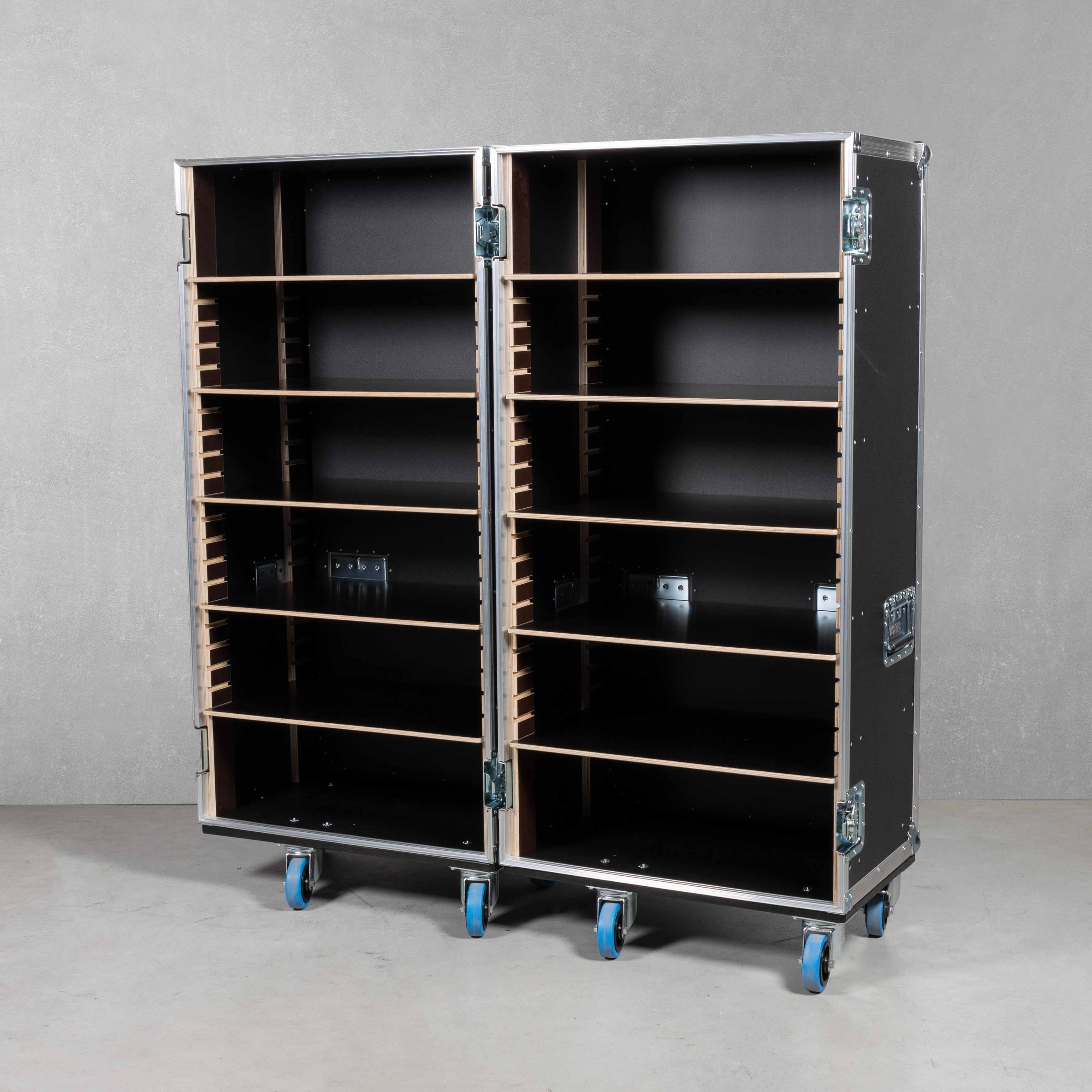 Schrankcase für 12 Stück Euroboxen (Kunststoffboxen) Schrankcase für 12 Stück Euroboxen (Kunststoffboxen)