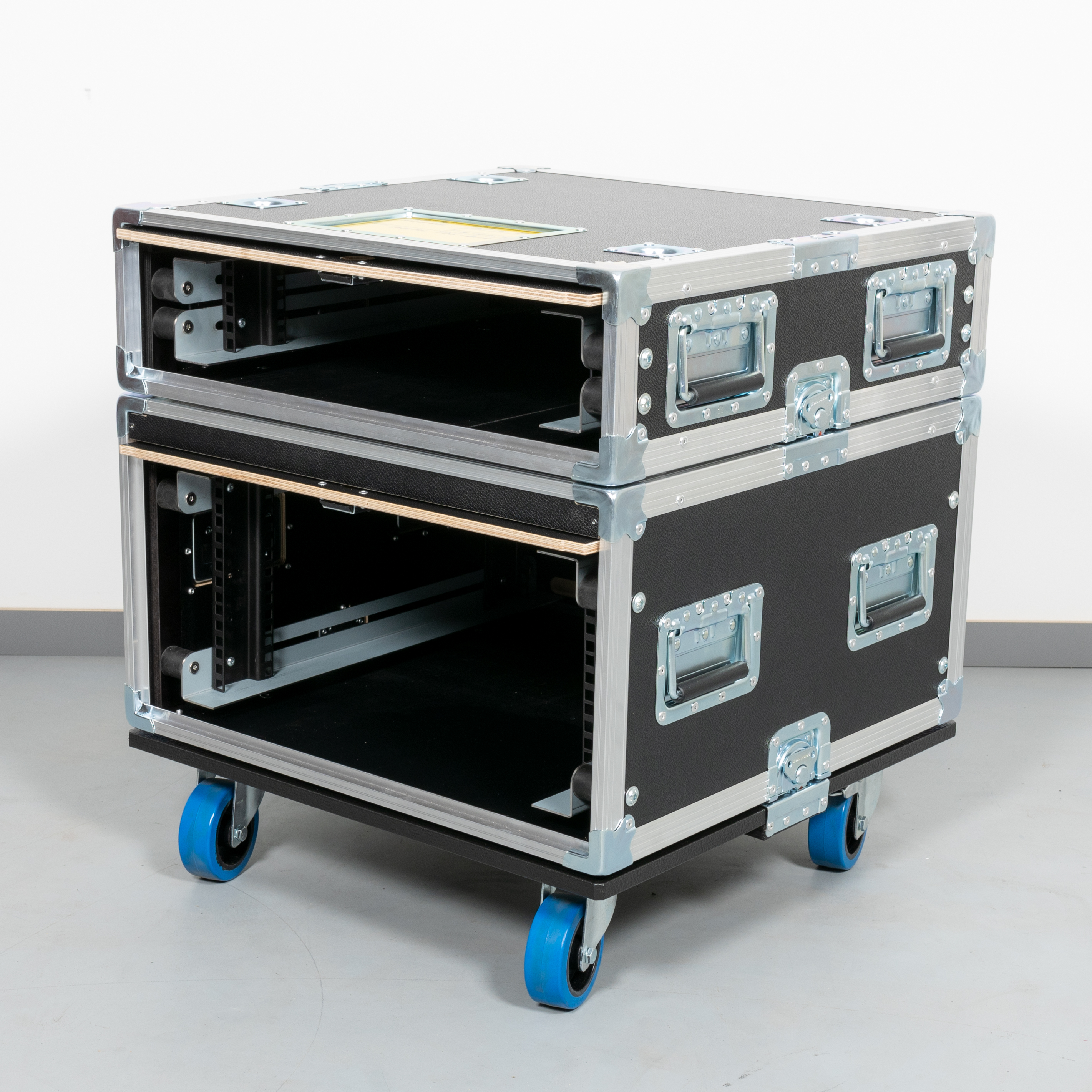 19" Rack 2HE TDS-Rack (mit Schwingungsrahmen)