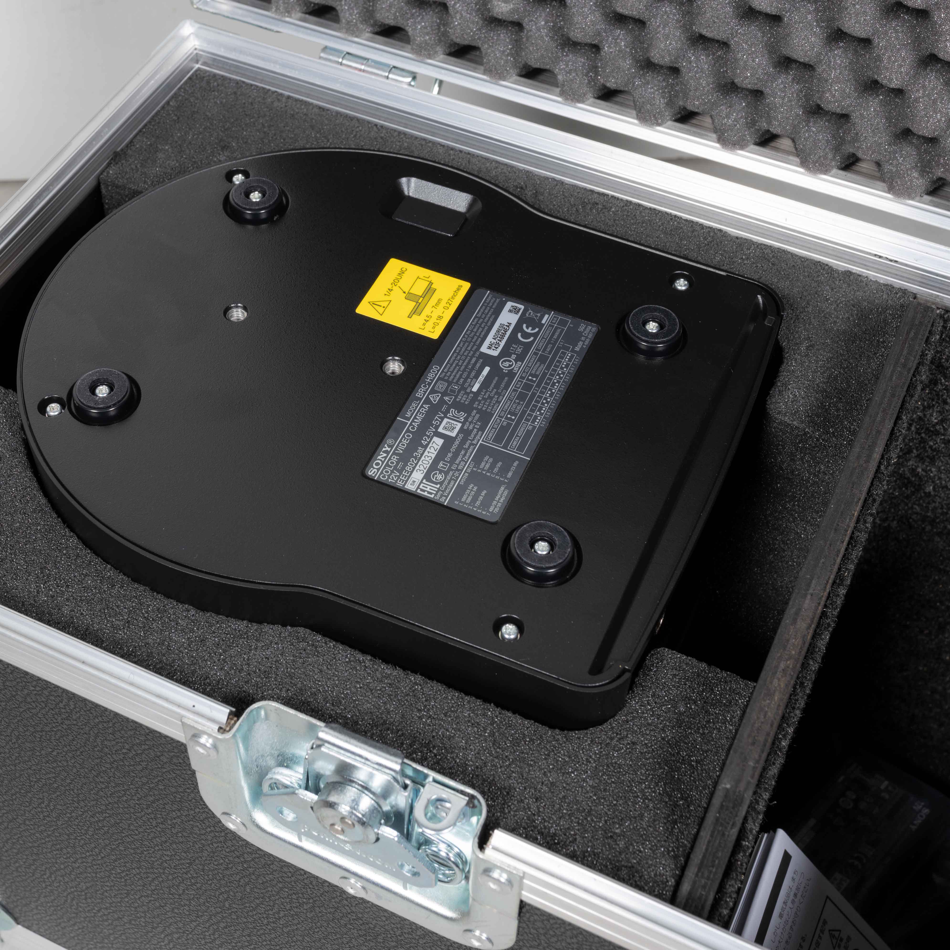 Flightcase für eine Domecam Sony BRC-H800 mit Zubehörfach