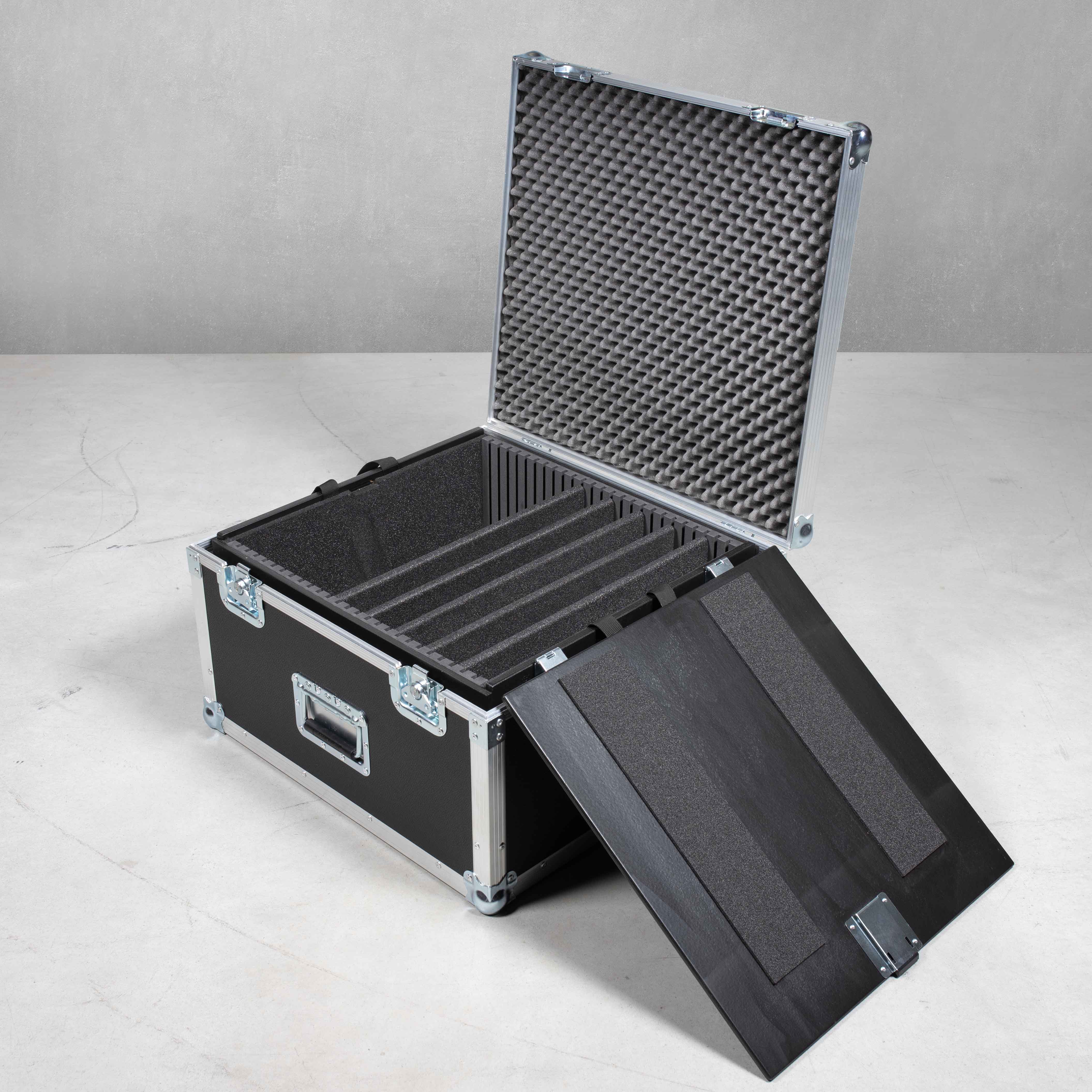 Packcaseeinsatz Universal für 5x Laptops und Zubehör (Für Packcase ohne Stapelschalen)