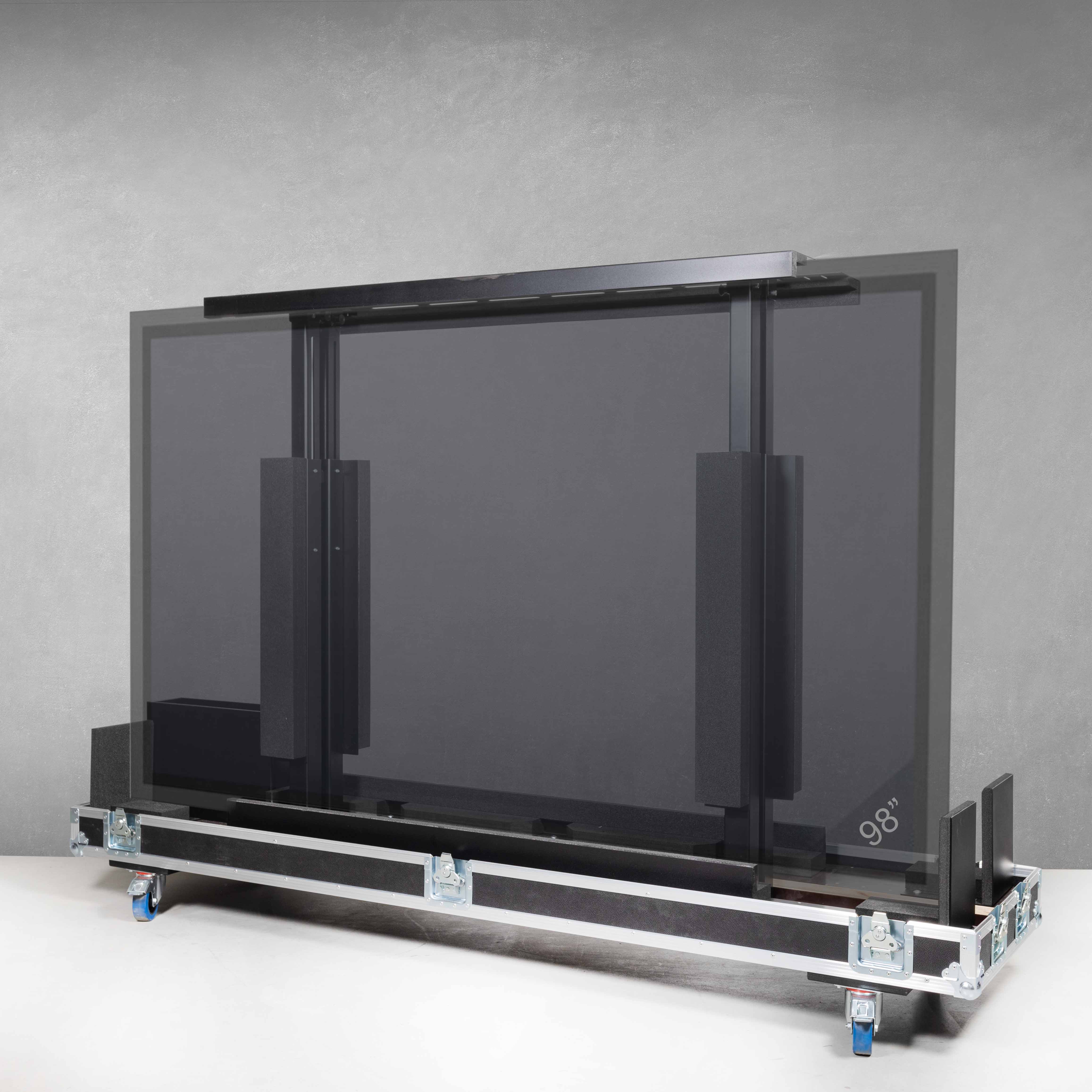 Universal Haubencase für zwei Flachbildschirme 80" -  100" V.2