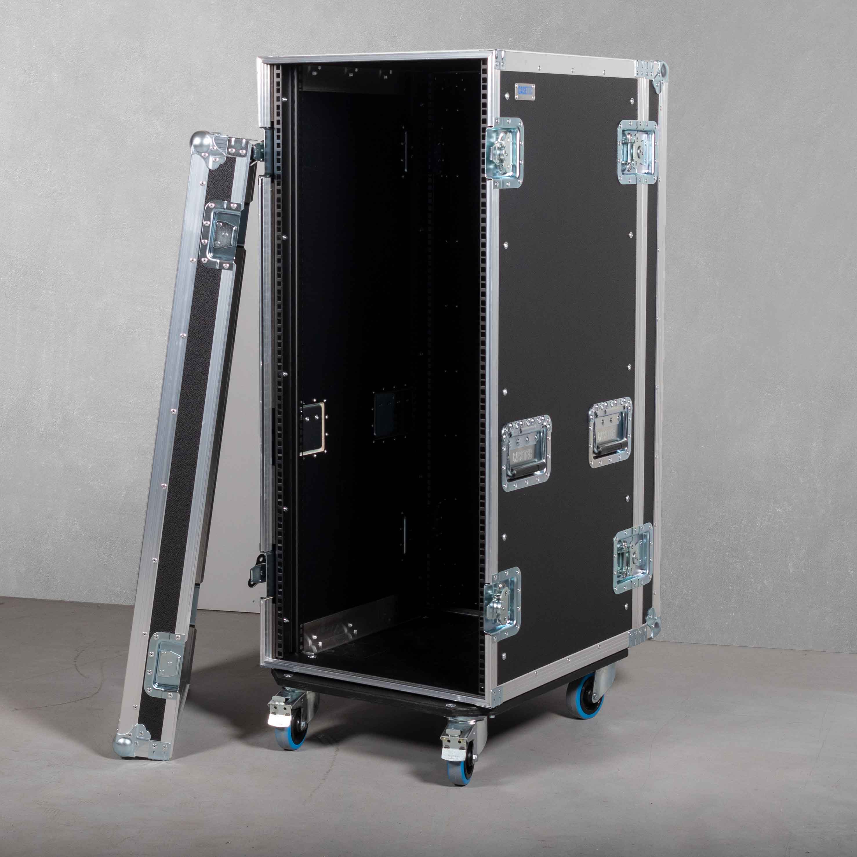 19" Rack 18 HE 515mm Einbautiefe Typ B2 Double Door  19" Rack 18 HE 515mm Einbautiefe Typ B2 Double Door