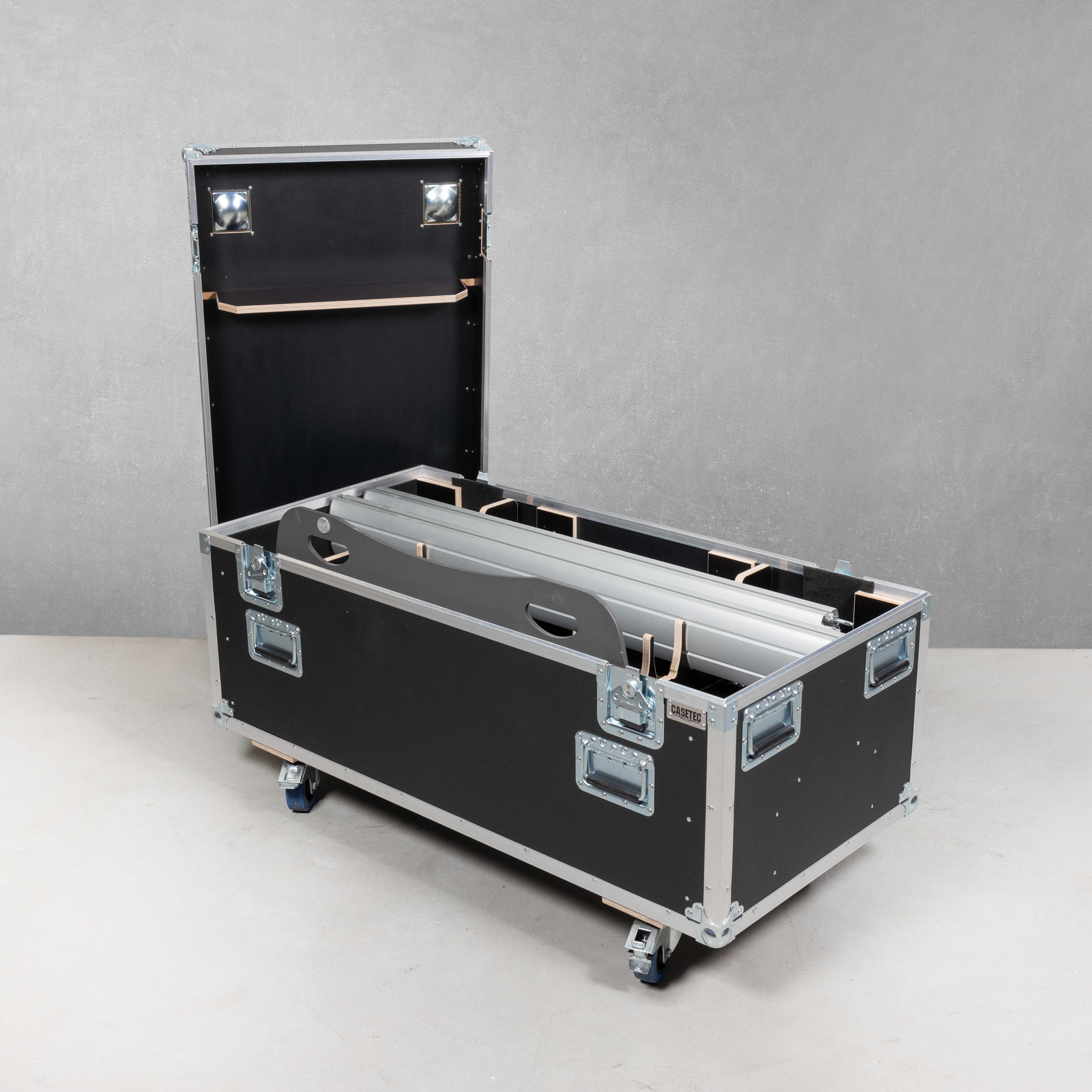 Flightcase für 2x Smart Metals Display Stand 062.8050-225