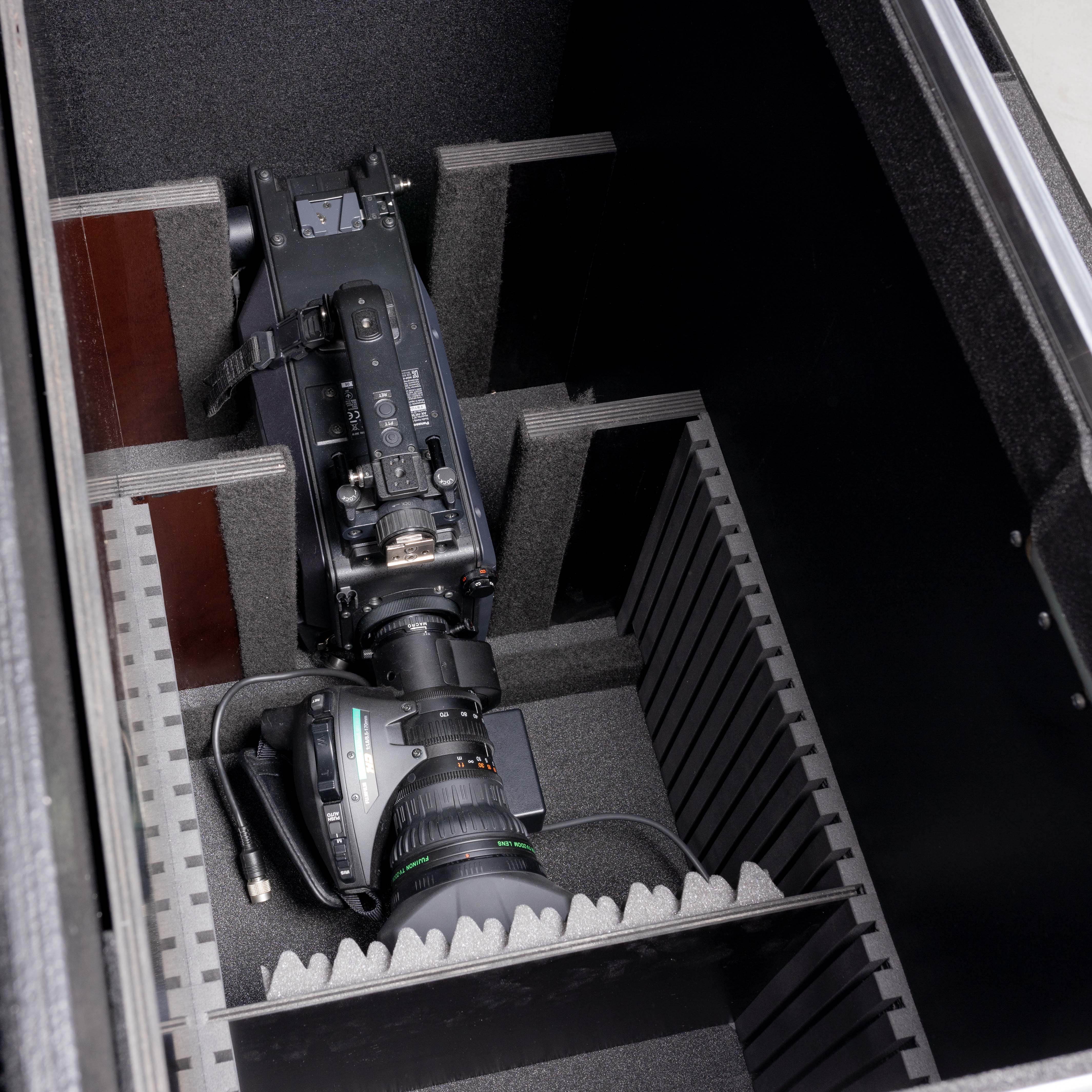 Flightcase für Kamerazug Panasonic AK-HC5000 inkl. Rackmodul