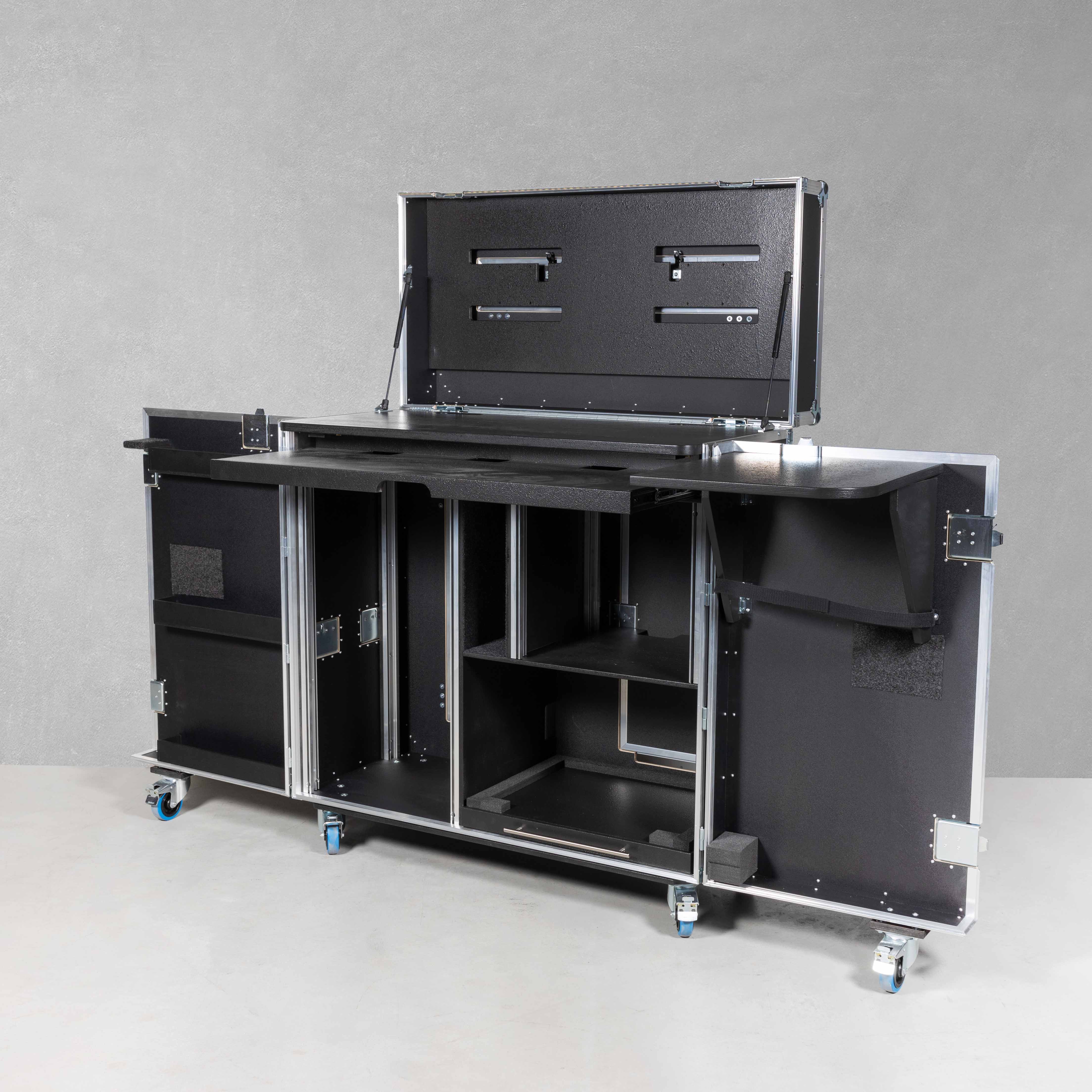 19" Toolcase 120er Doppelt mit Druckerfach Version 2 für Brother MFC-J5740DW 19" Toolcase 120er Doppelt mit Druckerfach Version 2 für Brother MFC-J5740DW