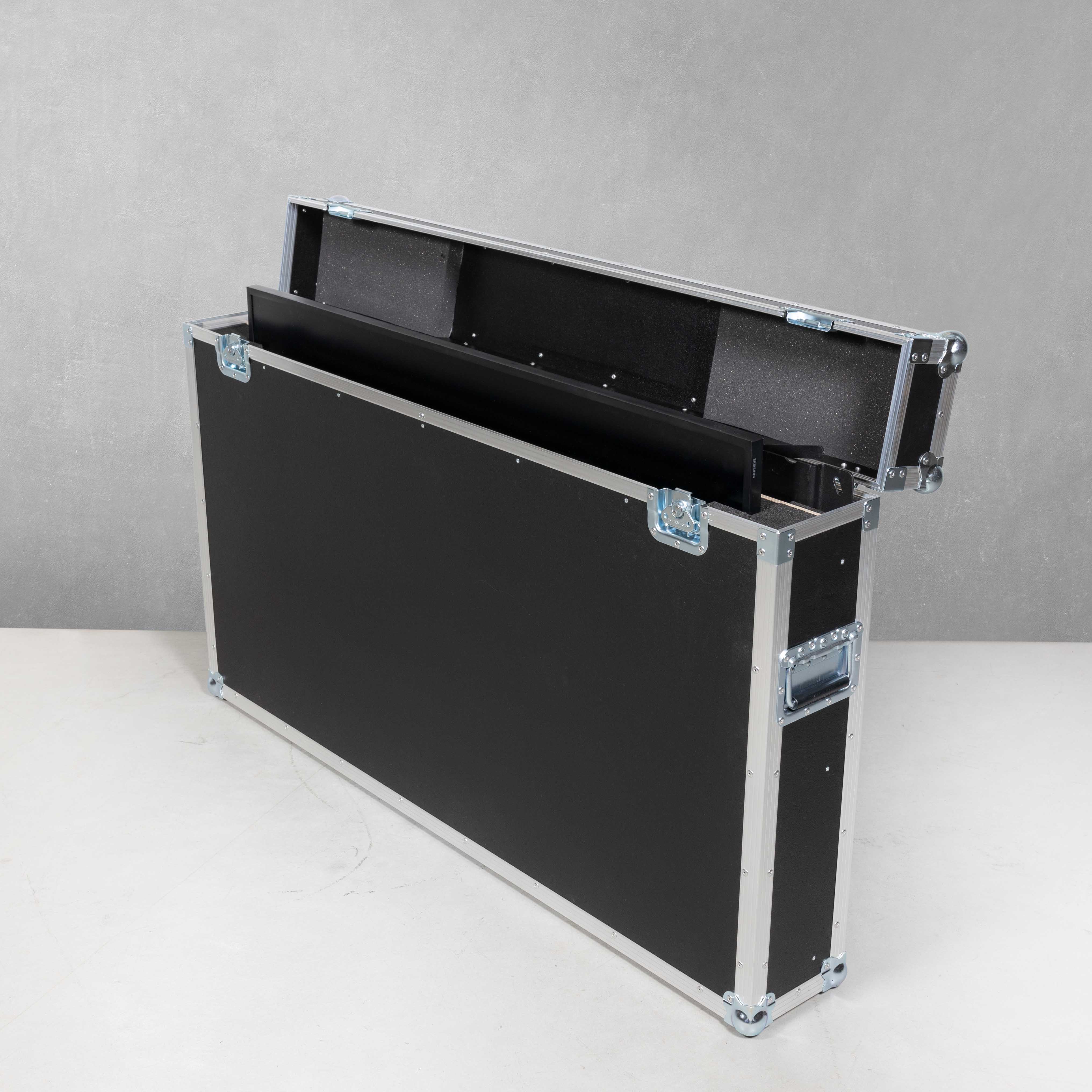 Flightcase für ein Samsung QM50C (LH50QM)  Flightcase für ein Samsung QM50C (LH50QM)
