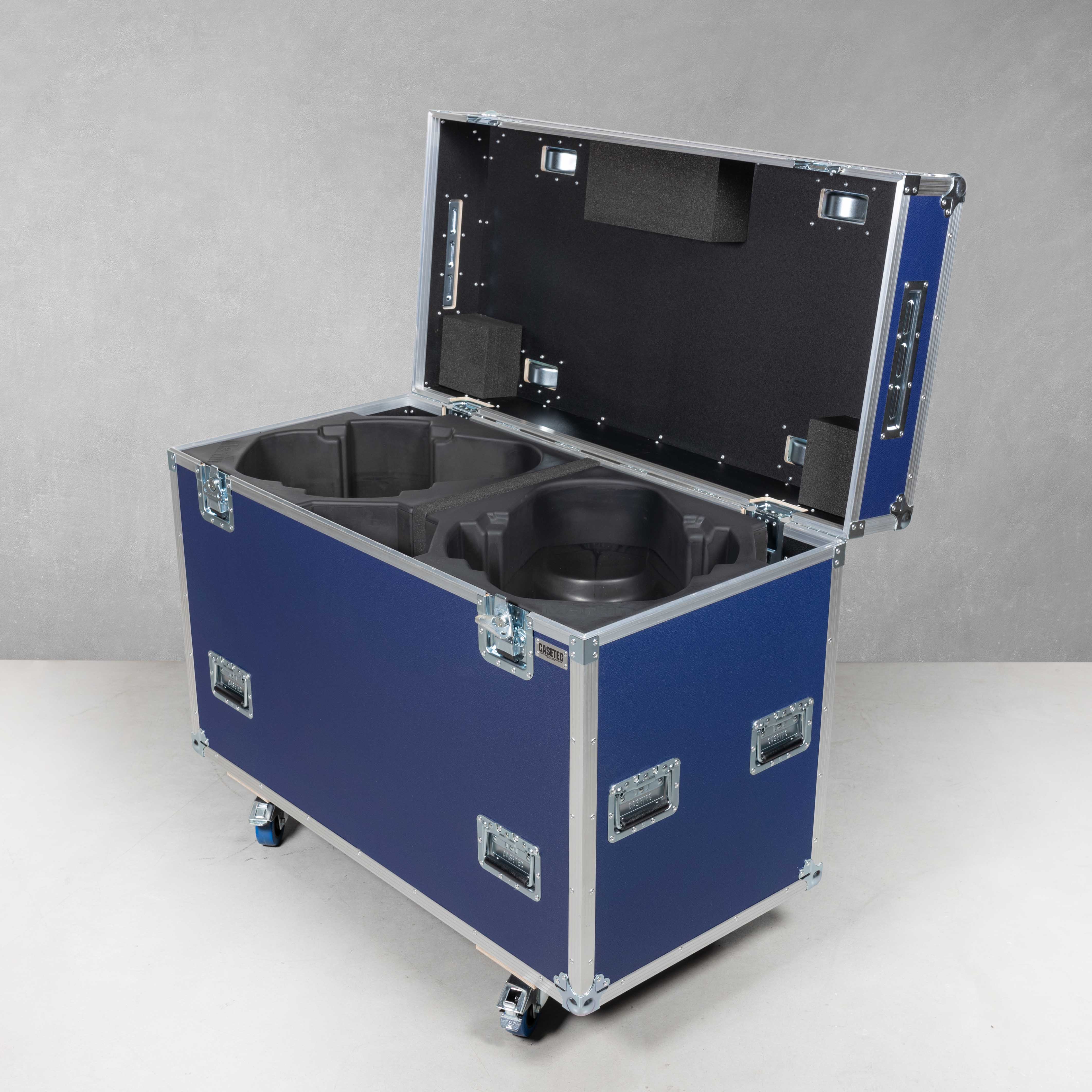 Flightcase für 2x Martin MAC Viper XIP (in SIP Einsatz)