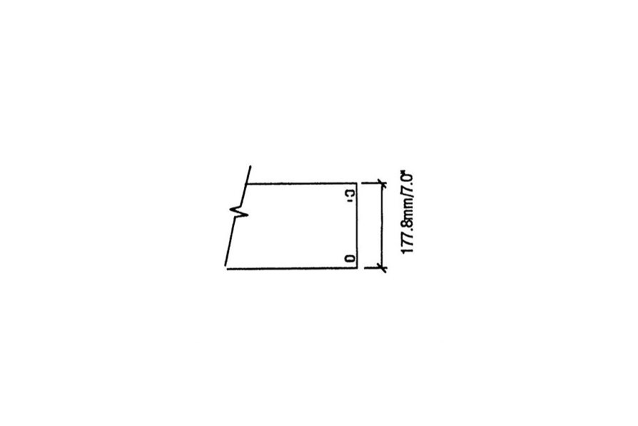 Penn Elcom 4HE 19” Aluminium Rackblende, 3mm, Schwarz