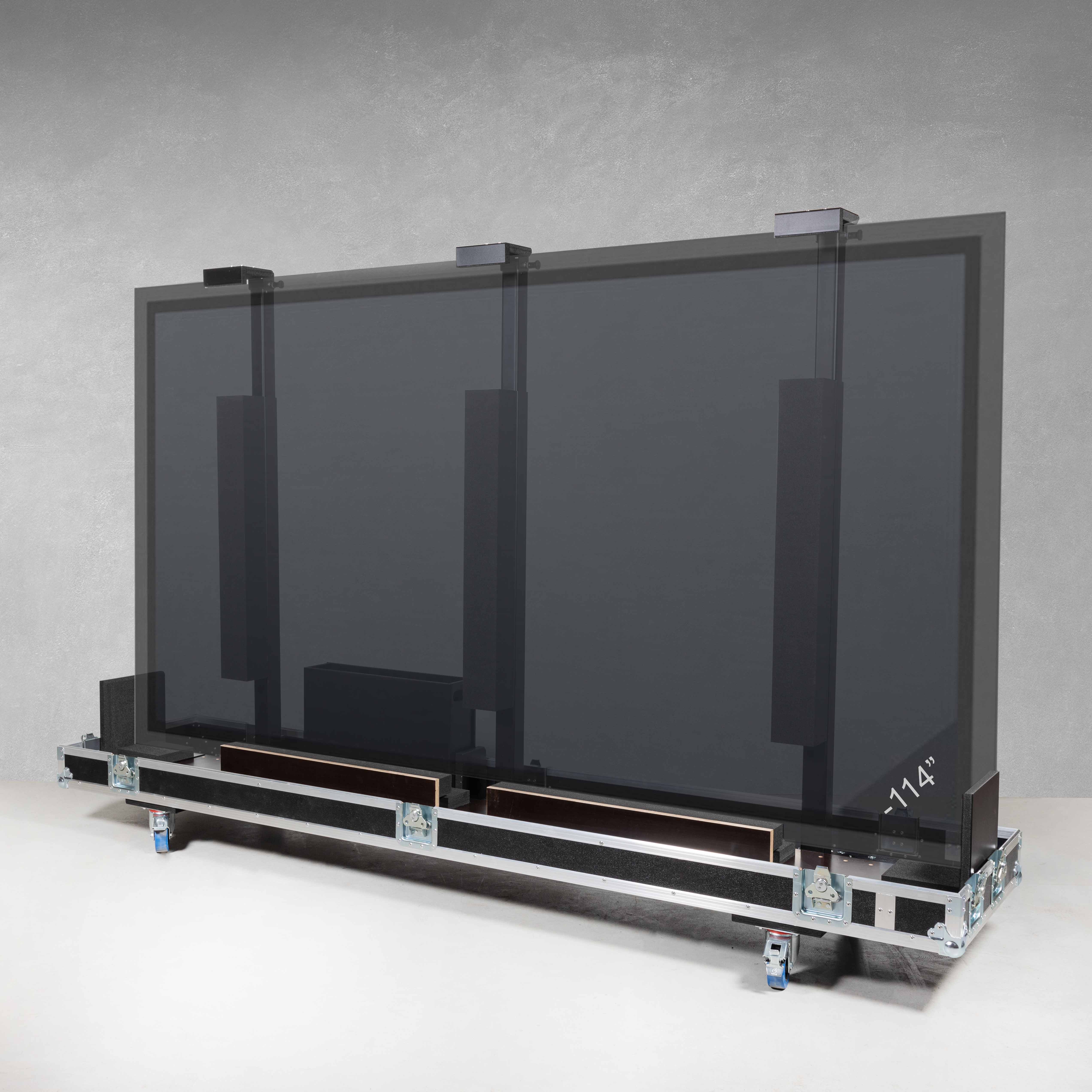 Universal Haubencase für einen Flachbildschirm 95" -  114"