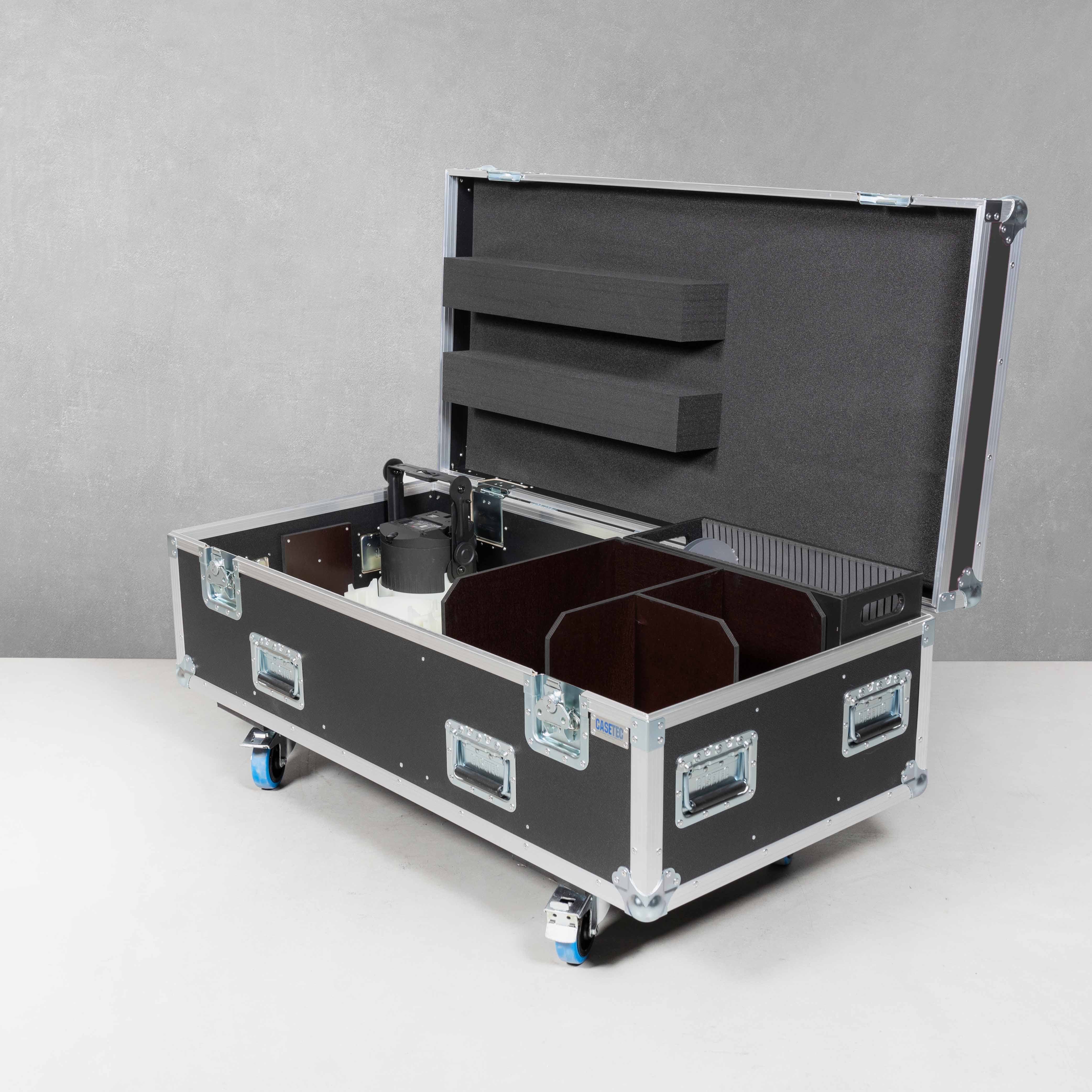 Lade Flightcase für 8x Astera AX9 (Ladeplatte kundenseits)