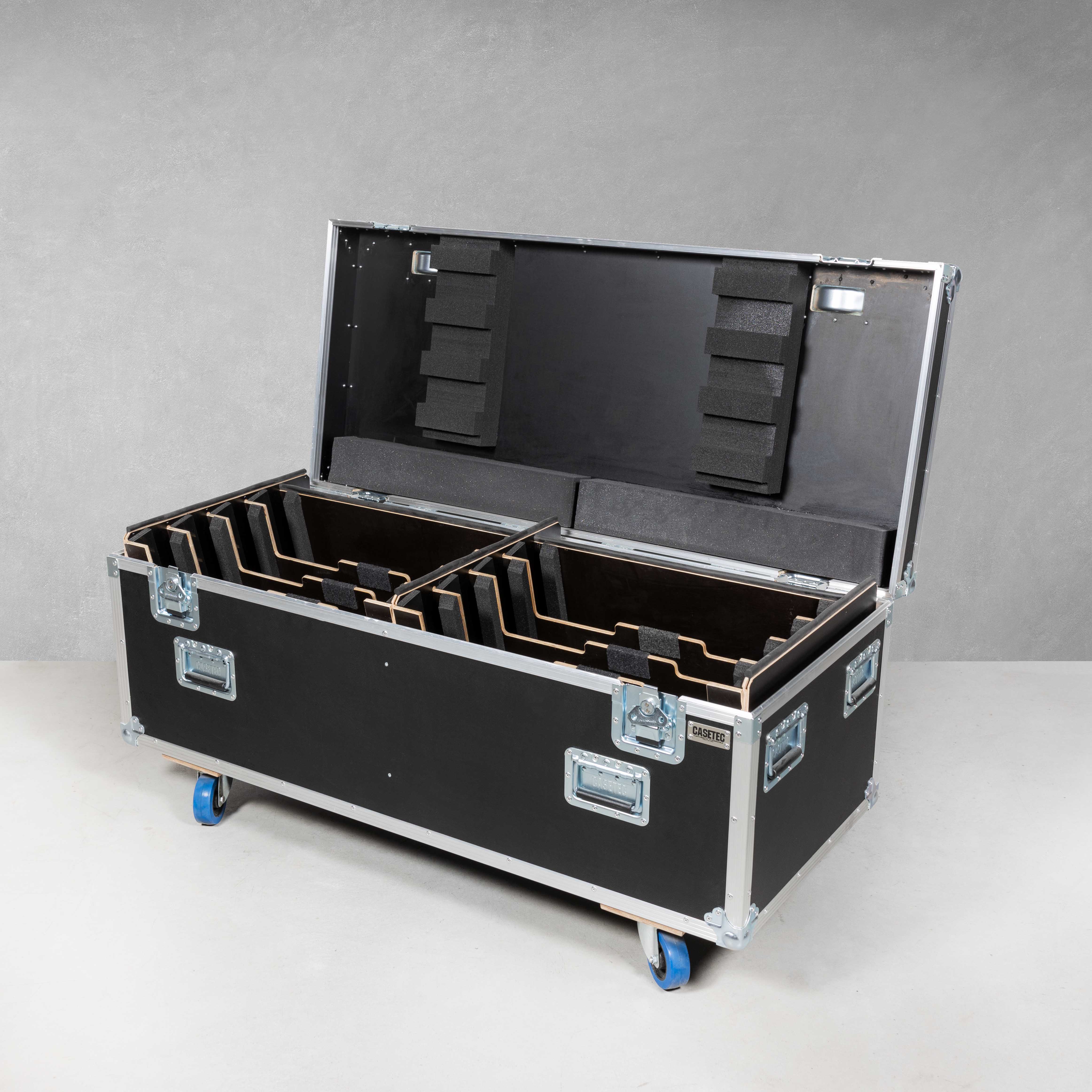 Flightcase für 8 x LED Module Absen AX 1,5 Pro VP Flightcase für 8 x LED Module Absen AX 1,5 Pro VP