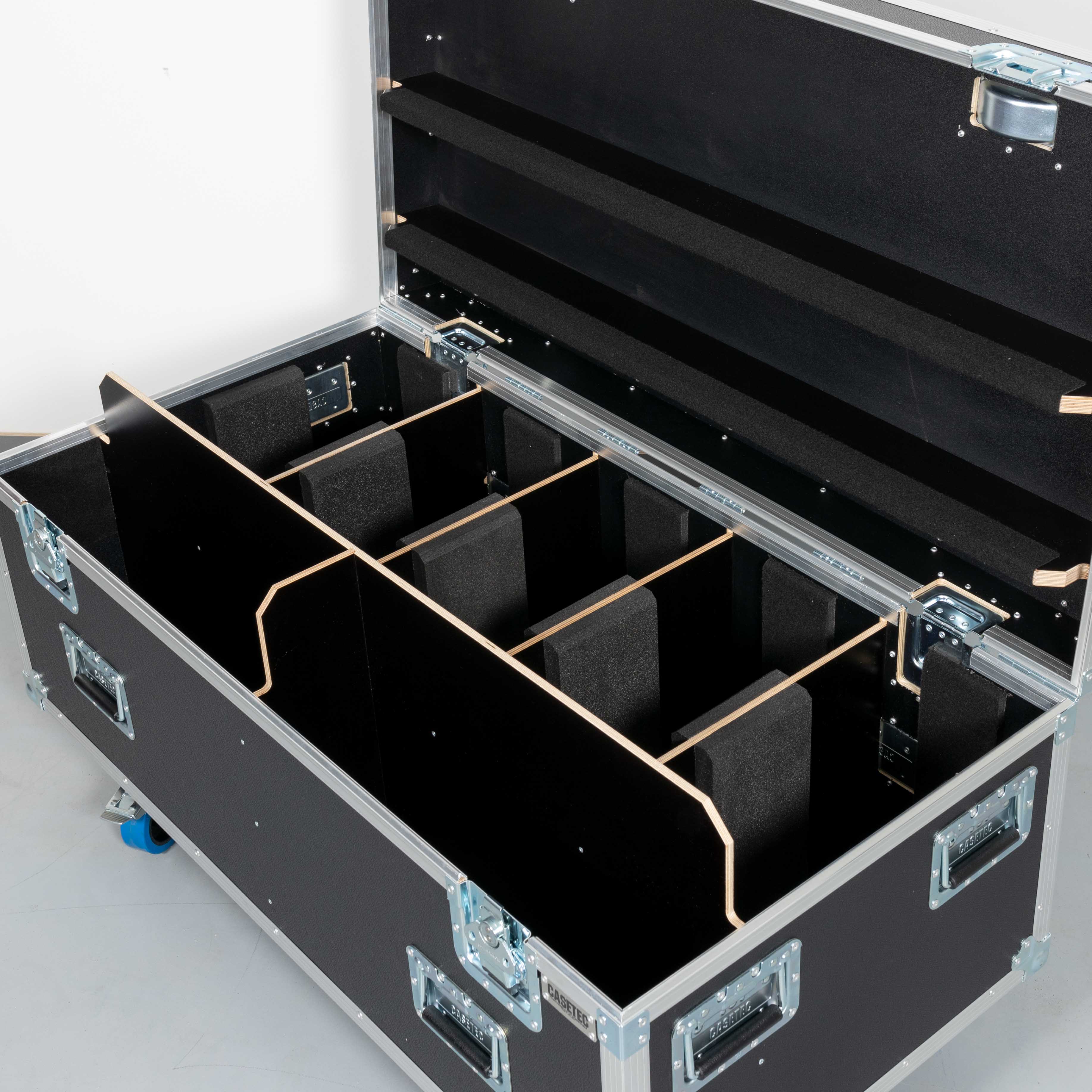Flightcase für 5x Prolights EclExpo Flood300VW