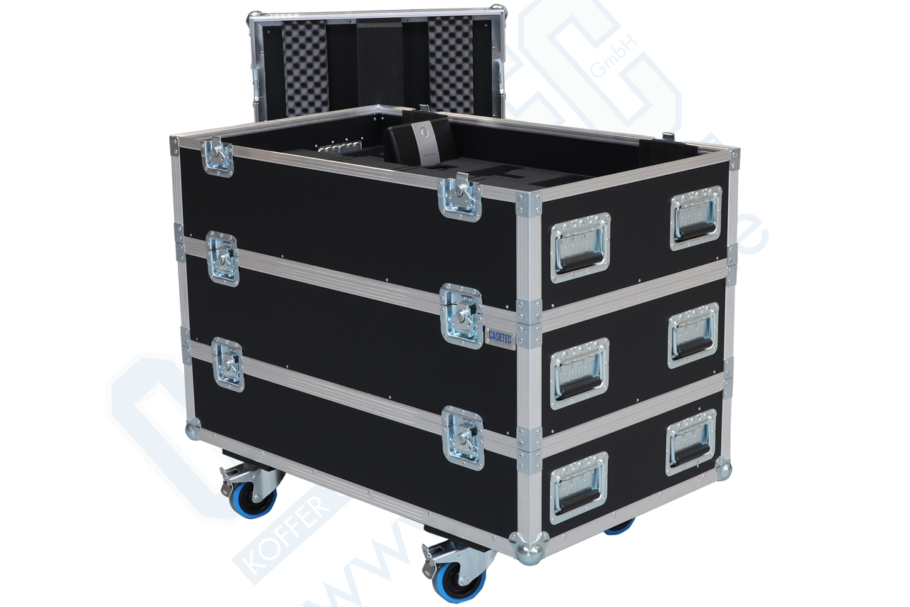 Flightcase für 25 Stück Sennheiser ADN-WC1 Spechstellen Flightcase für 25 Stück Sennheiser ADN-WC1 Spechstellen