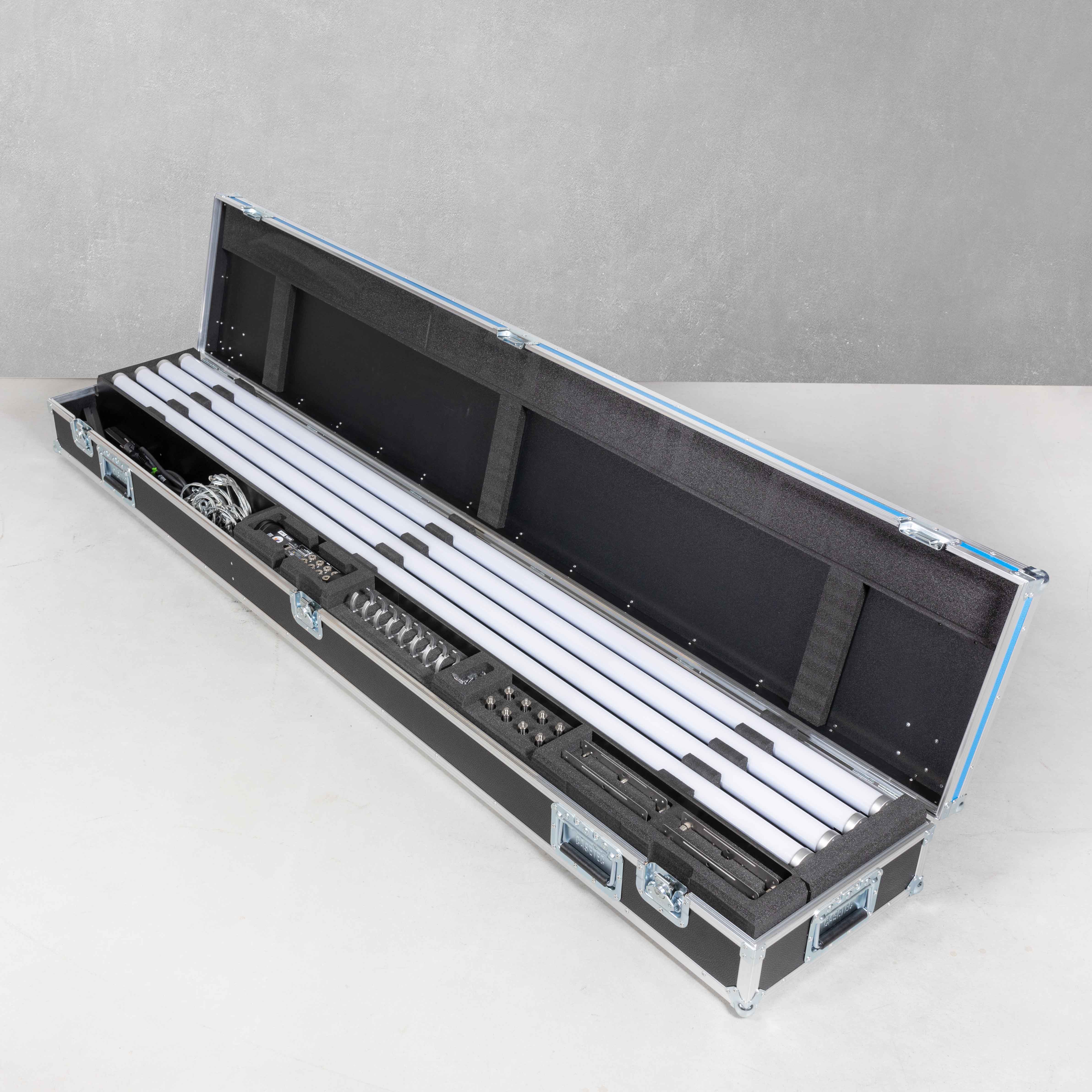 Flightcase für 4 x Astera FP1 HyperionTube