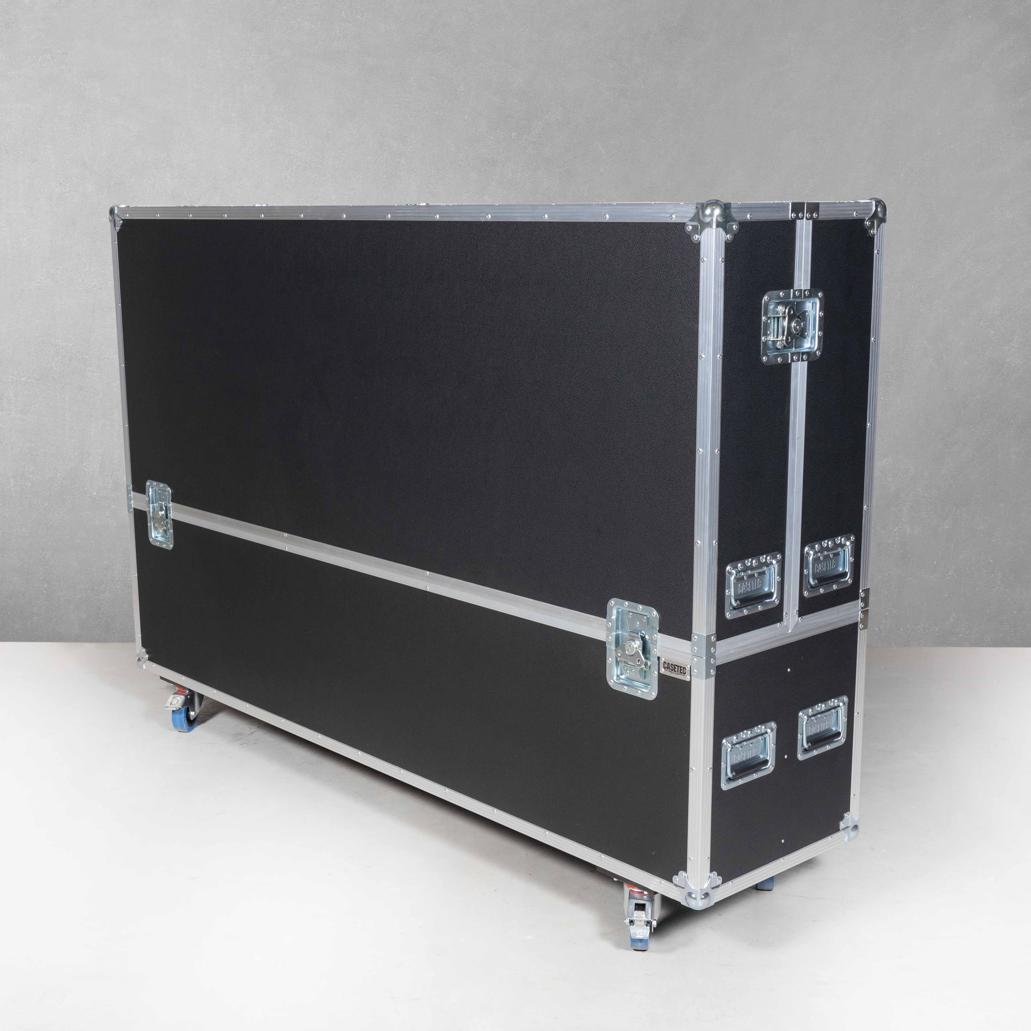 Flightcase für einen Flachbildschirm 85"