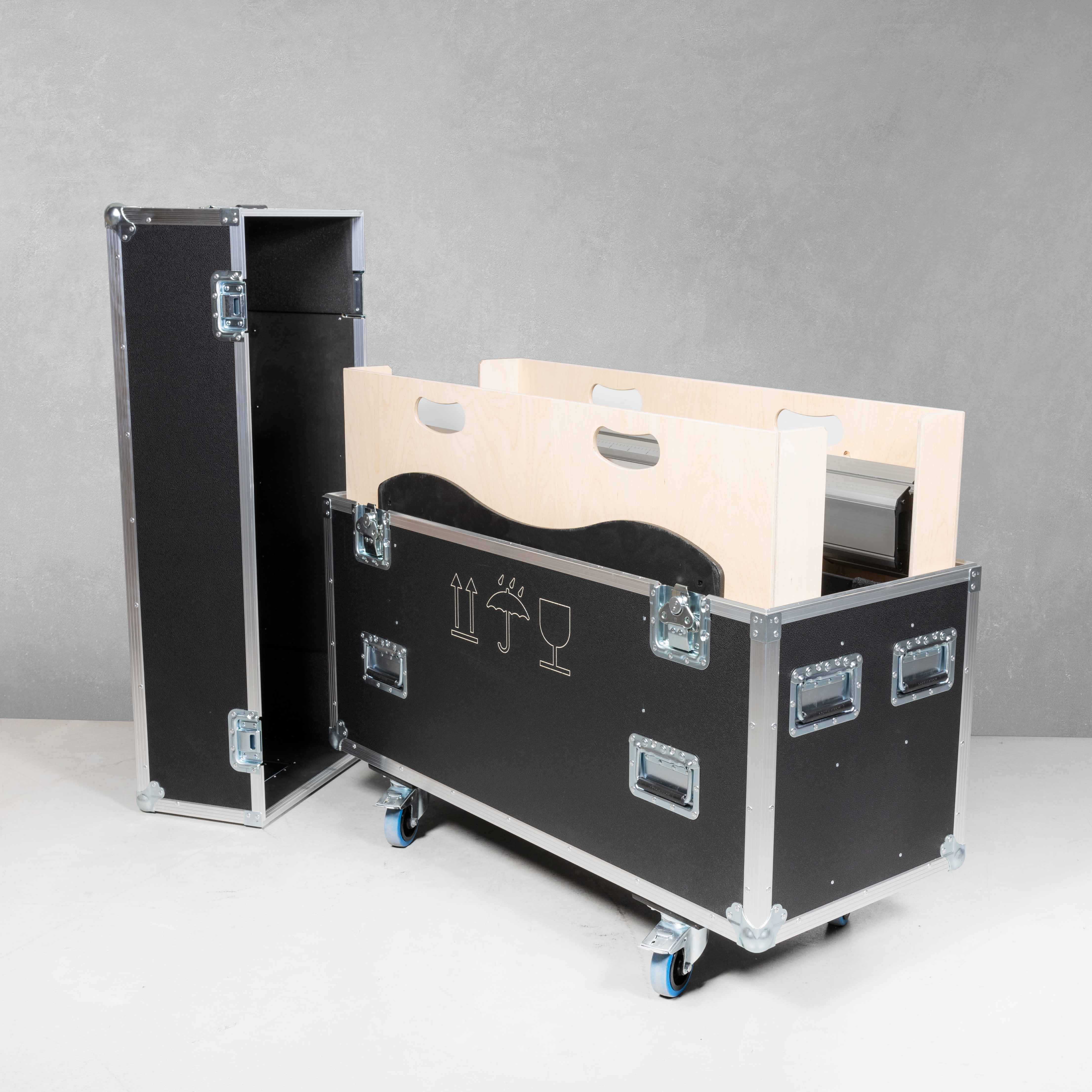 Flightcase für 2x Audipack-Stand 900 390902