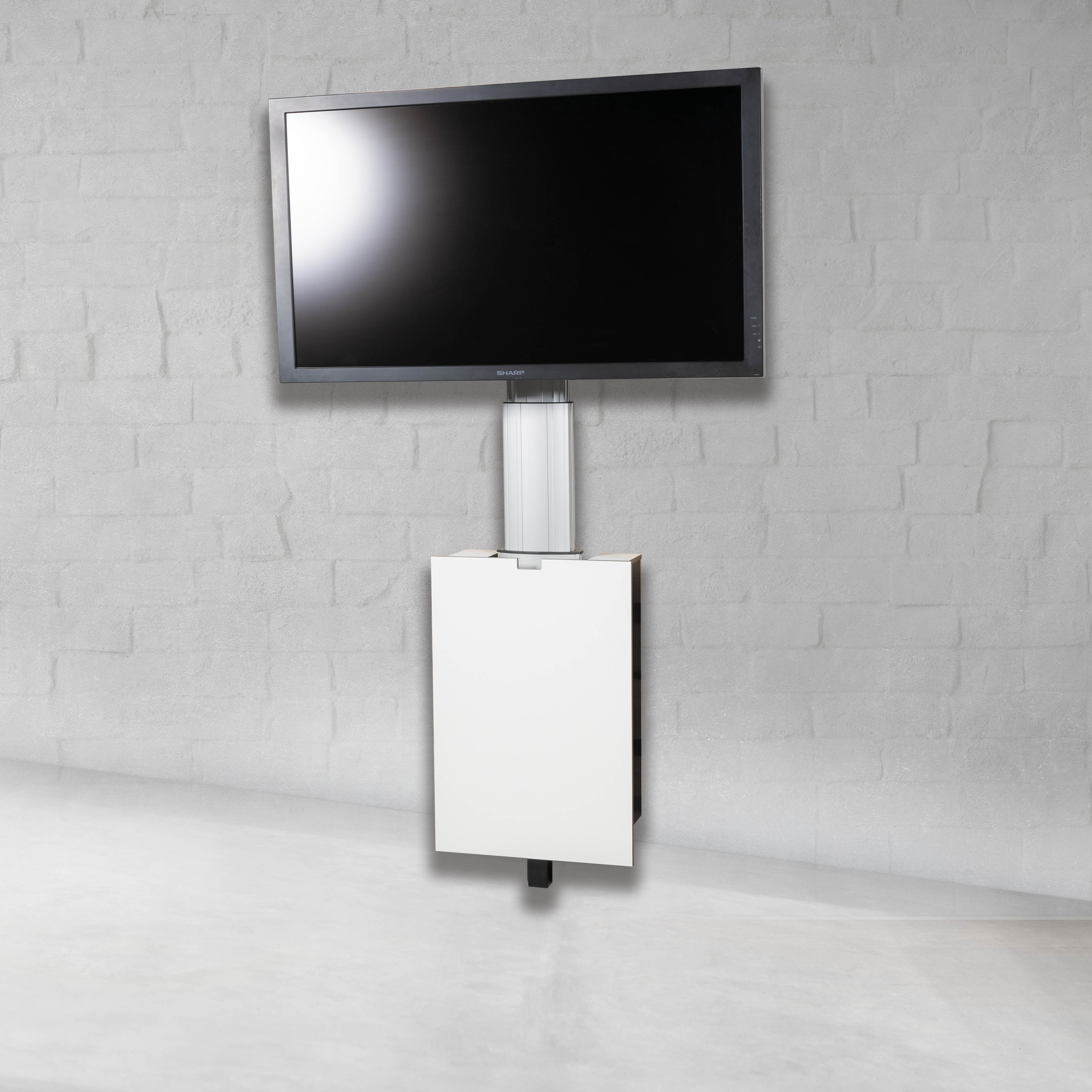 TV-Lift Wandhublifter für einen 55"-65"  Flachbildschirm