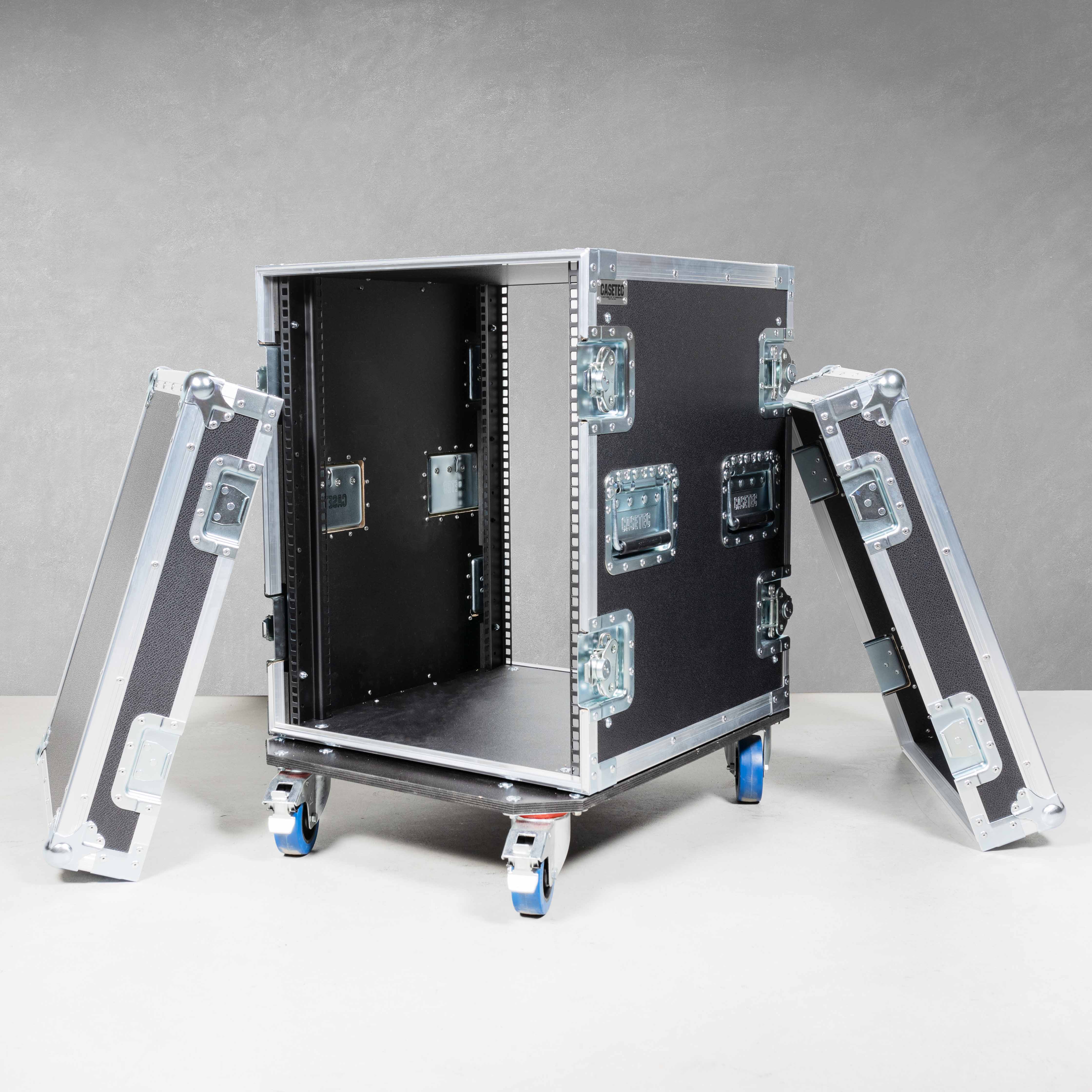 19" Rack 16 HE 515mm Einbautiefe Typ B2 Double Door  19" Rack 16 HE 515mm Einbautiefe Typ B2 Double Door