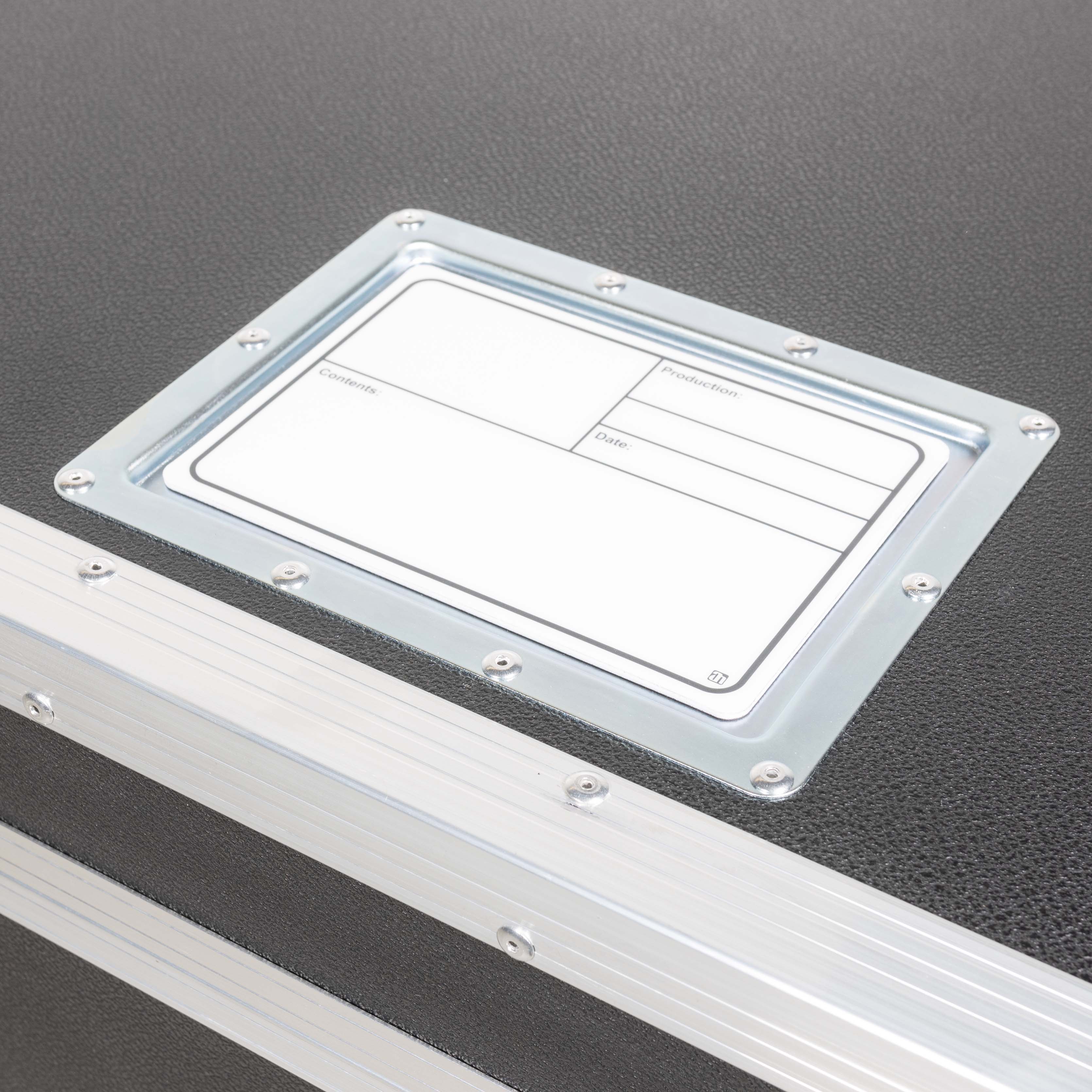 Selbstklebendes Tourlabel mit Aufdruck Maße: 177 x 127mm Farbe: weiß