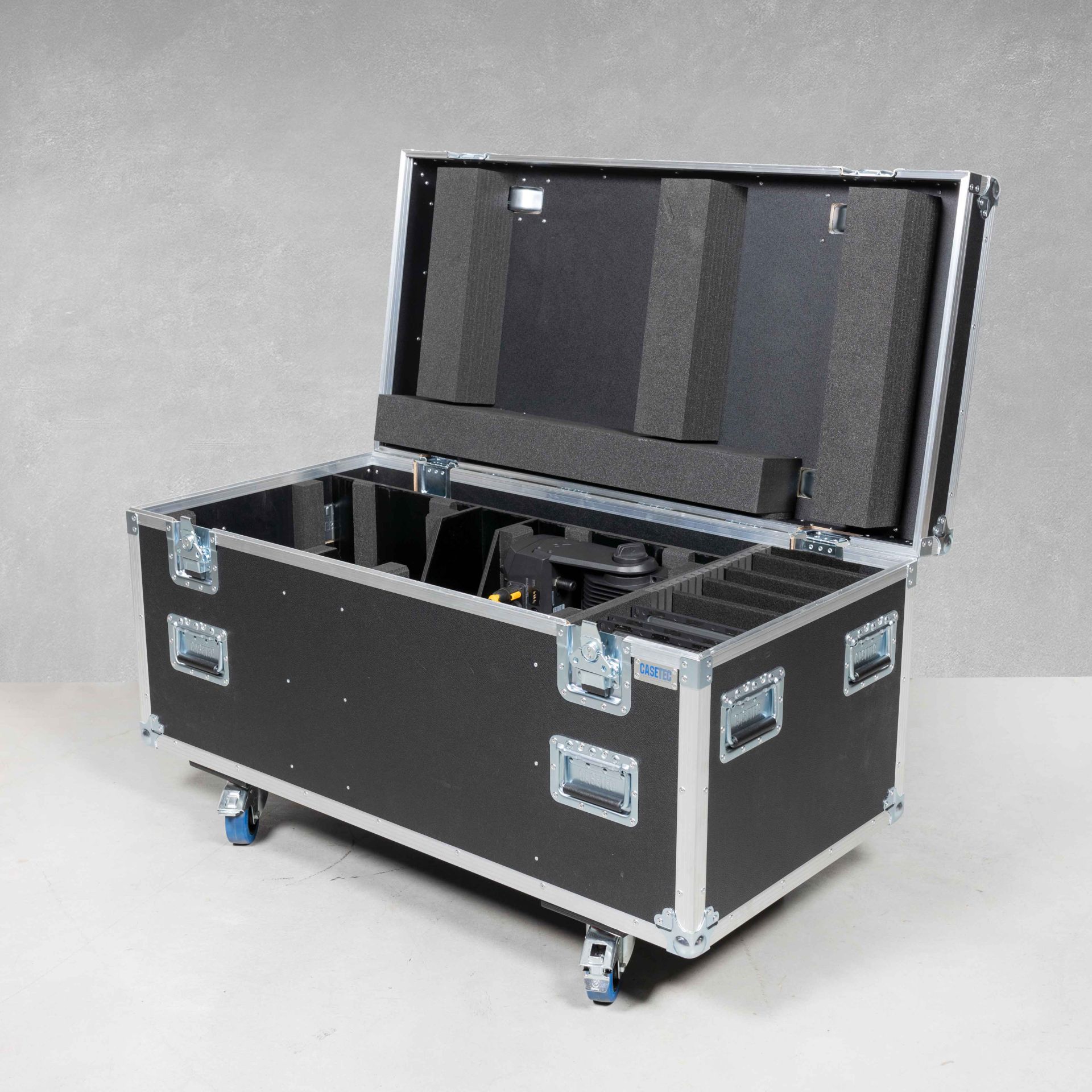 Flightcase für 4x Prolights SmartBatWash