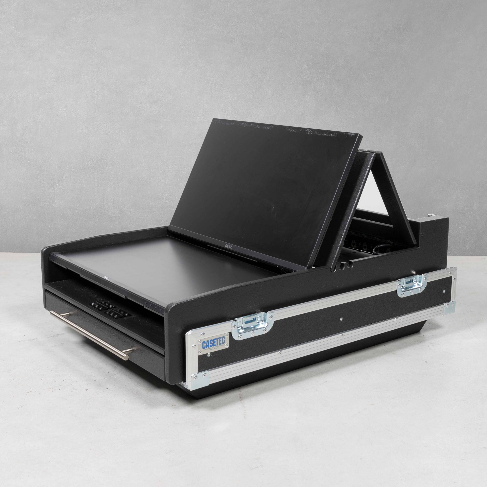 Flightcase für Waves LV1 System (Mischpult) mit PC Workstation , Case LV1, Case Waves LV1